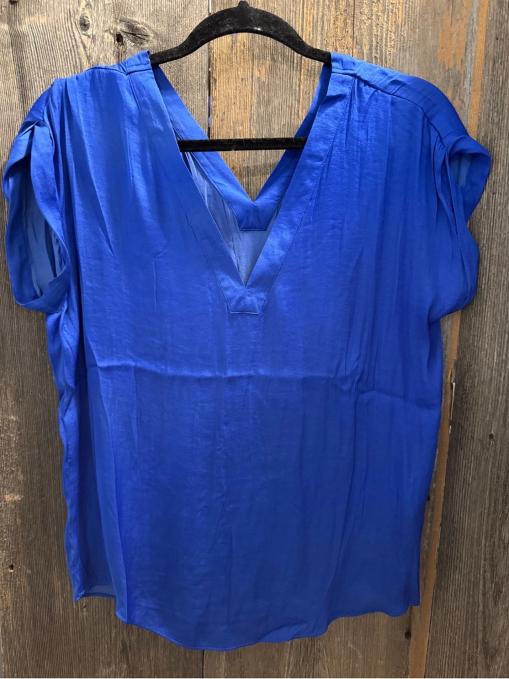 Naked Zebra Royal Blue Blouse